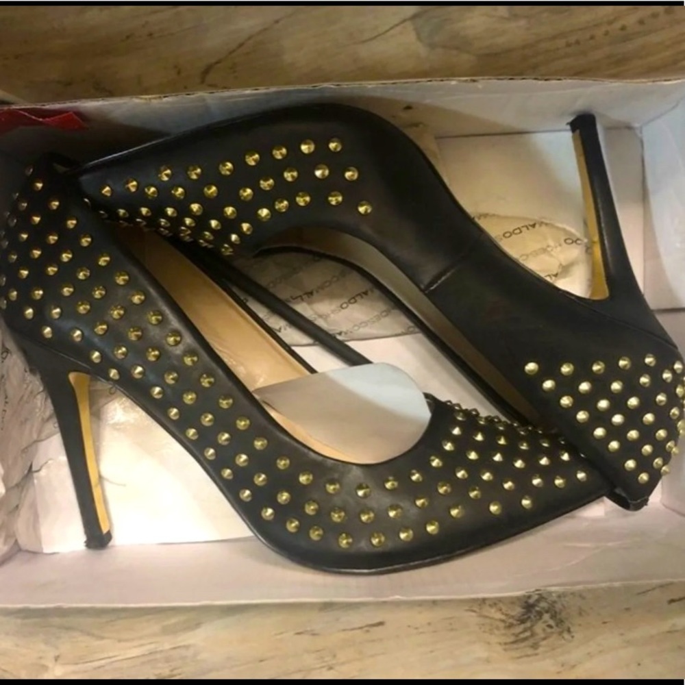 Aldo studded pumps